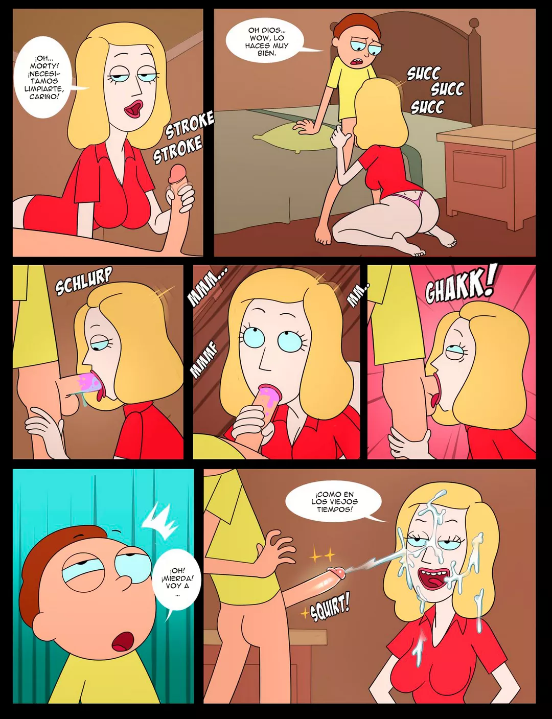 Beth and Morty Comic XXX – Whargleblargle - Página 11