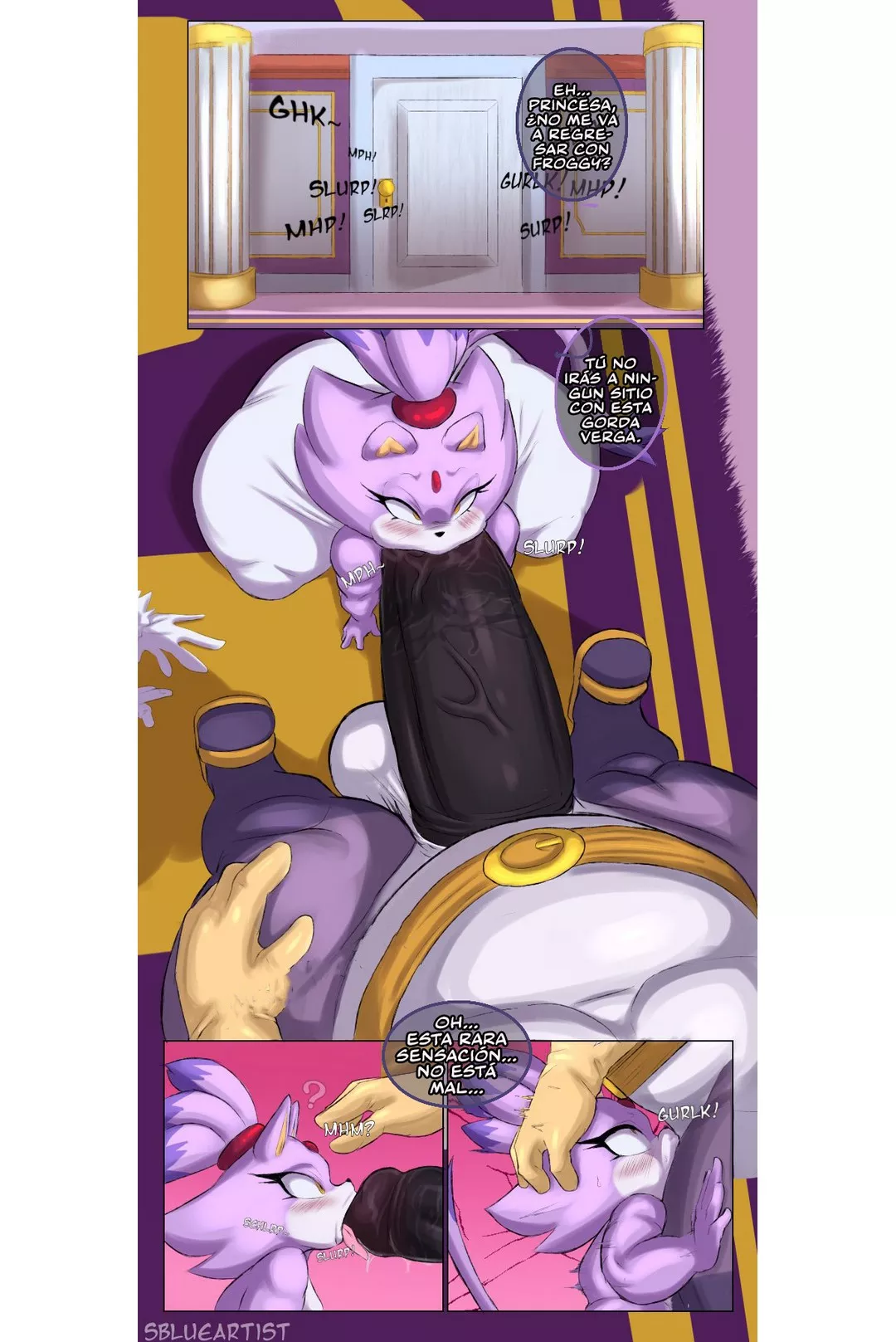 Blaze’s Big Surprise – SBlueartist - Página 3