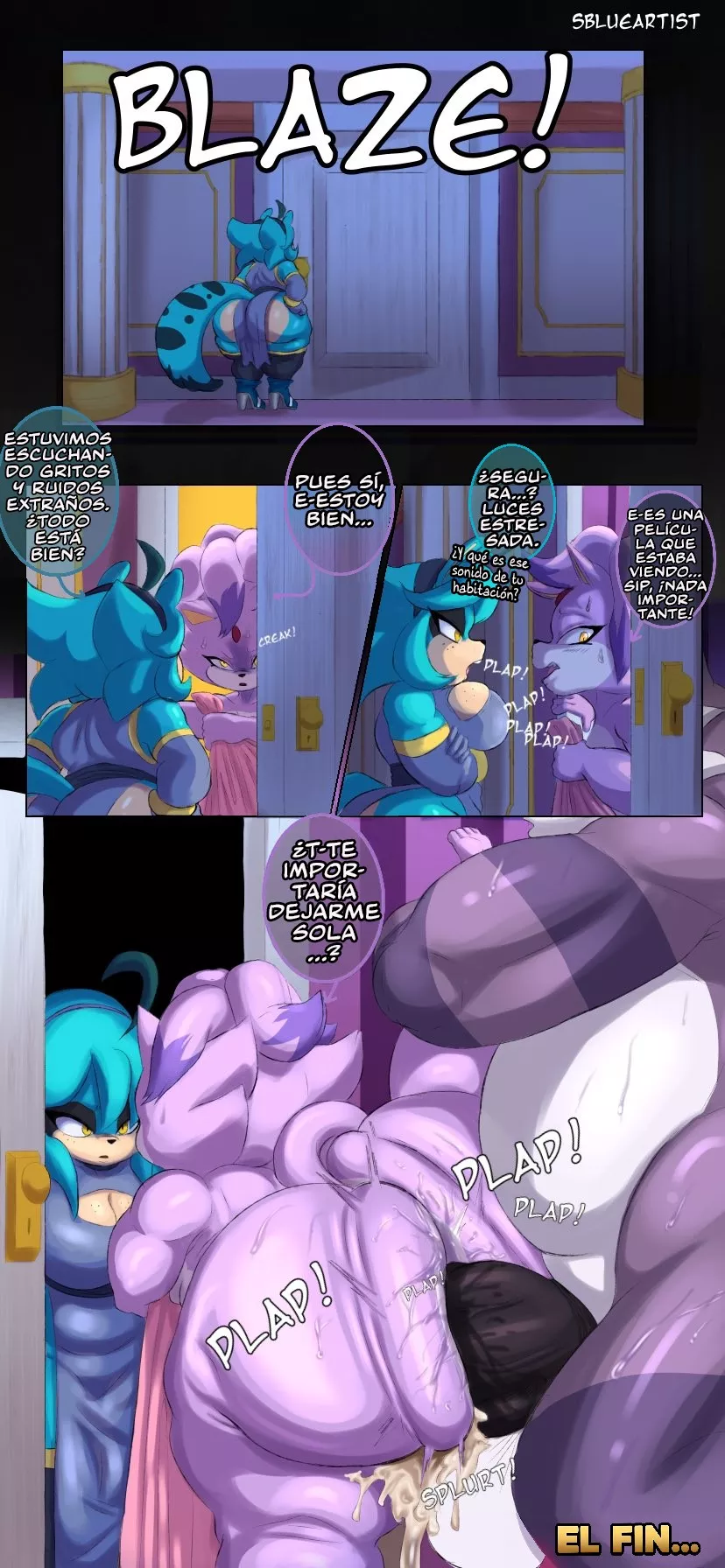Blaze’s Big Surprise – SBlueartist - Página 5