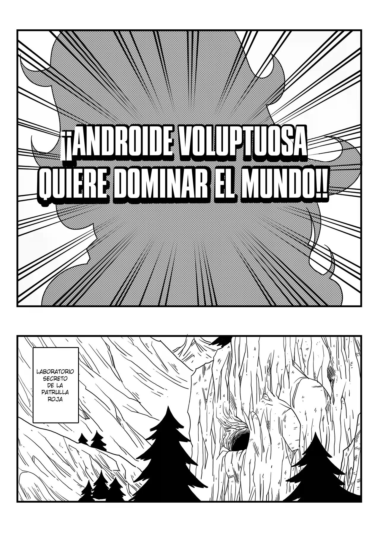 Busty Android wants to dominate the World –Yamamoto - Página 3