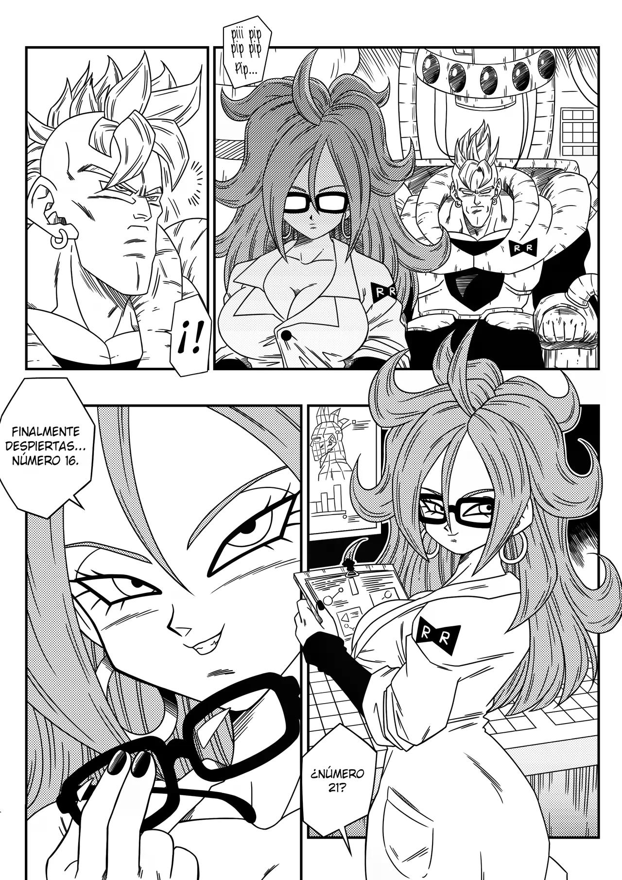 Busty Android wants to dominate the World –Yamamoto - Página 4