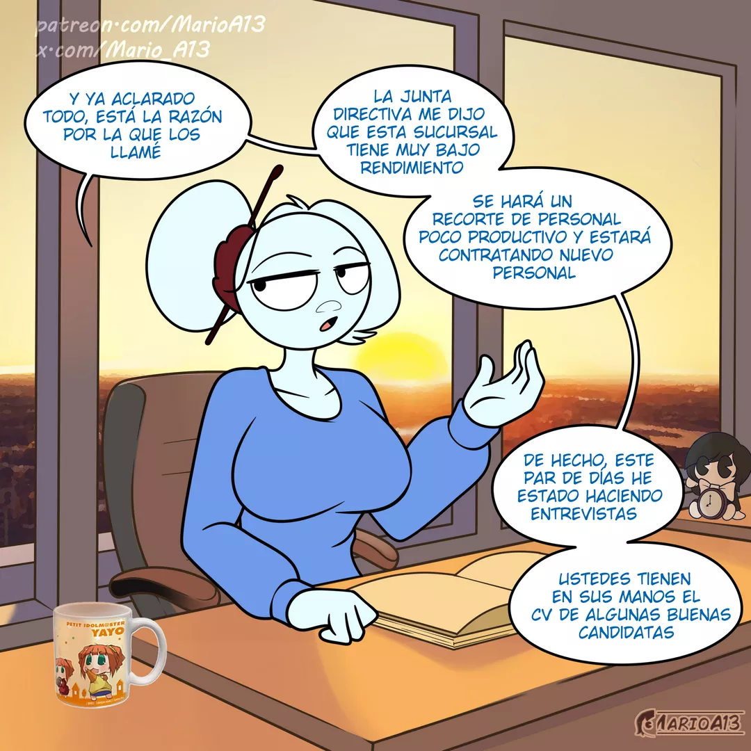 Carla en la Oficina de Karla – MarioA13 - Página 19