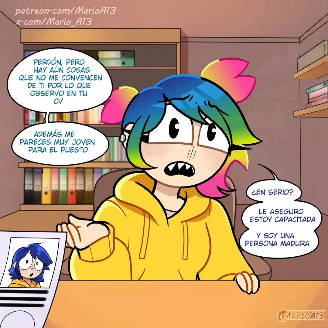 Carla en la Oficina de Karla – MarioA13 - Página 22