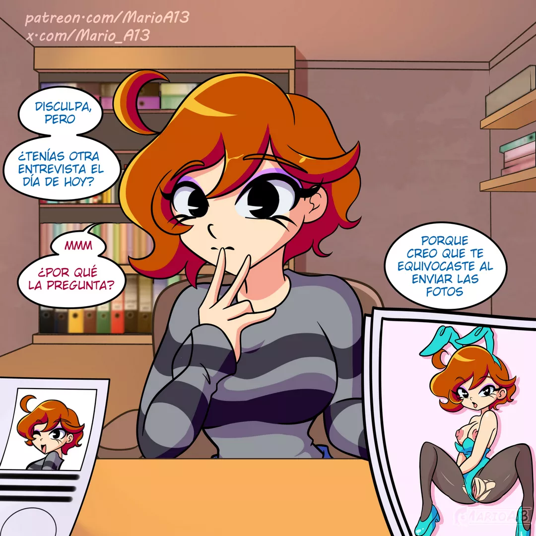 Carla en la Oficina de Karla – MarioA13 - Página 26