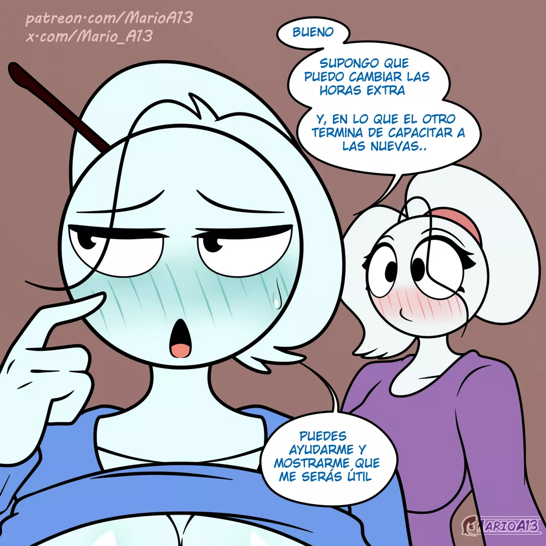 Carla en la Oficina de Karla – MarioA13 - Página 35