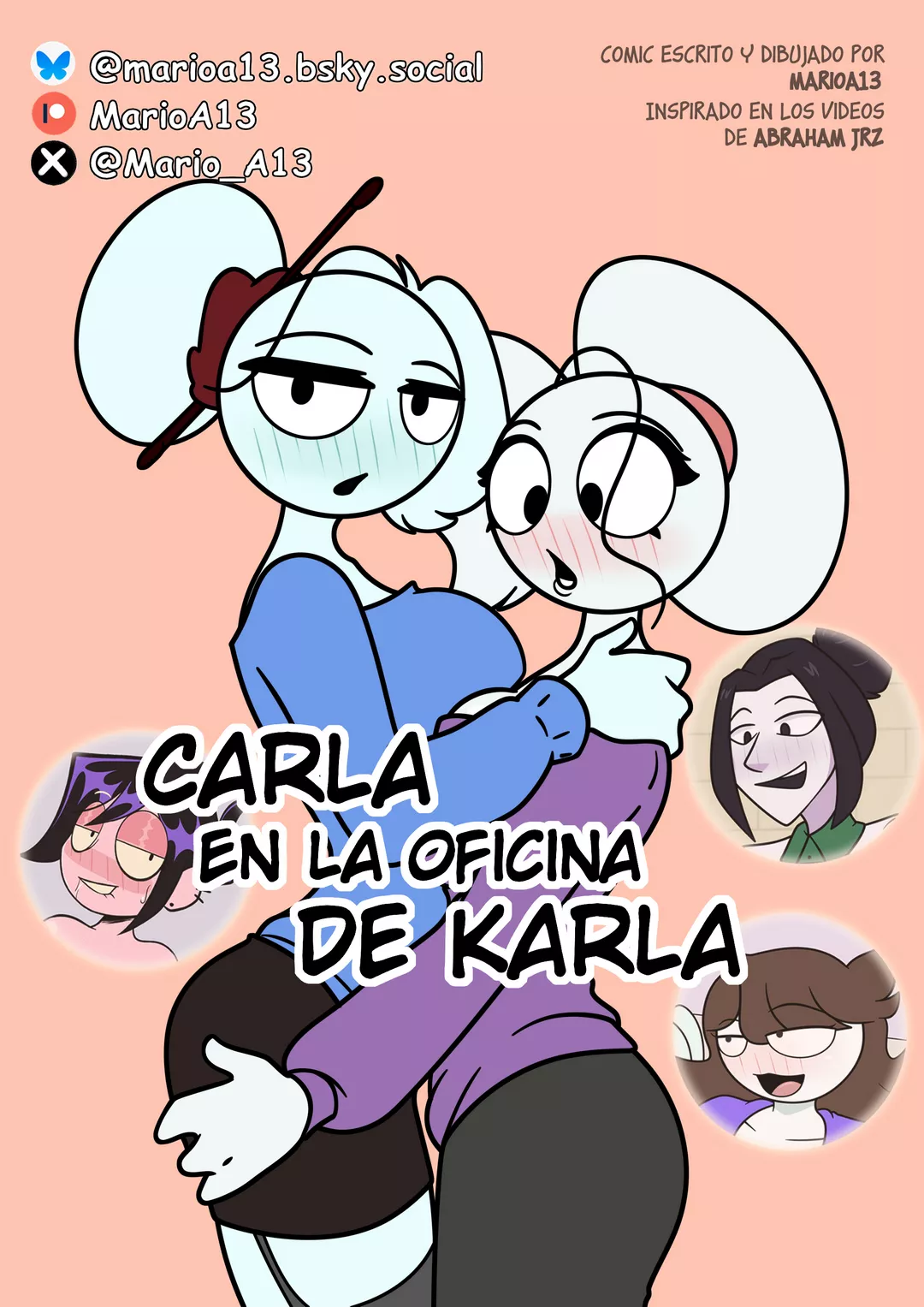 Carla en la Oficina de Karla – MarioA13 - Página 1
