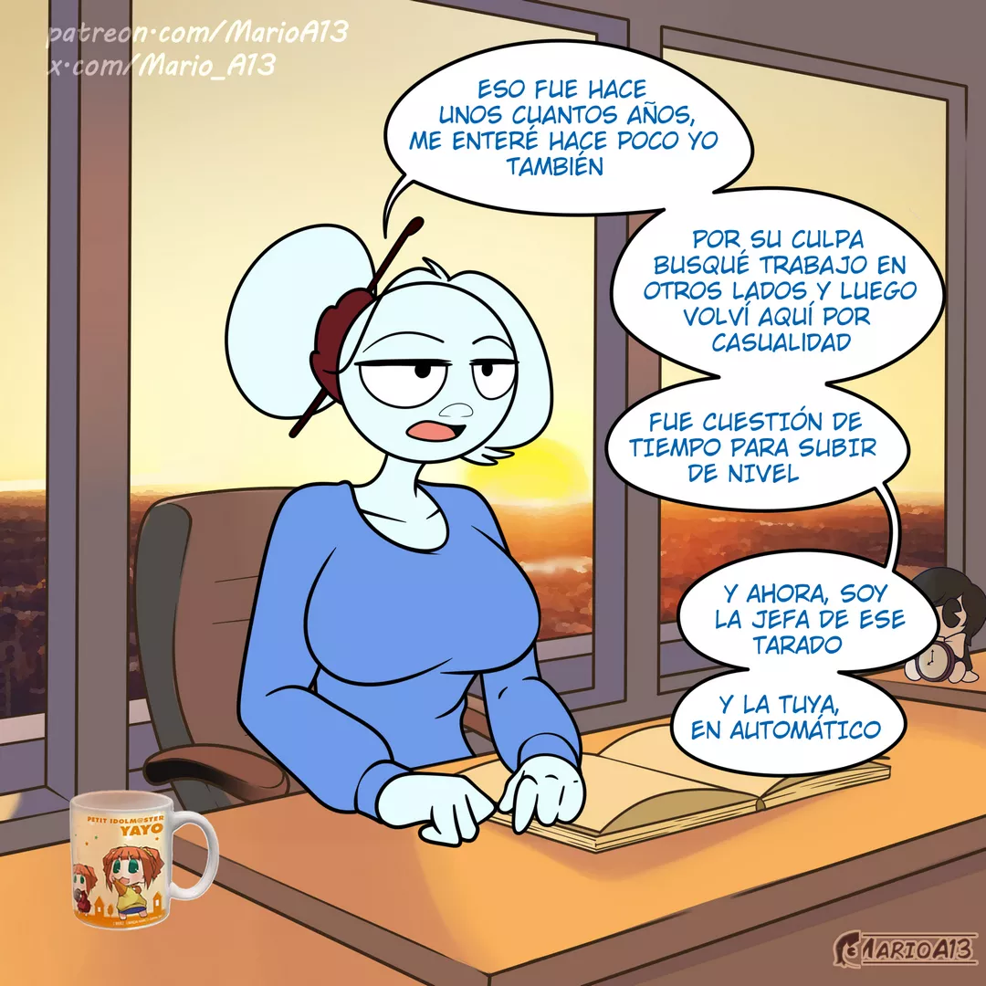 Carla en la Oficina de Karla – MarioA13 - Página 4