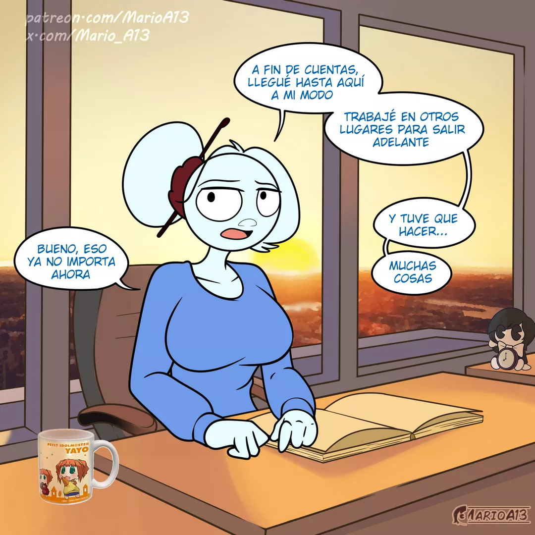Carla en la Oficina de Karla – MarioA13 - Página 7