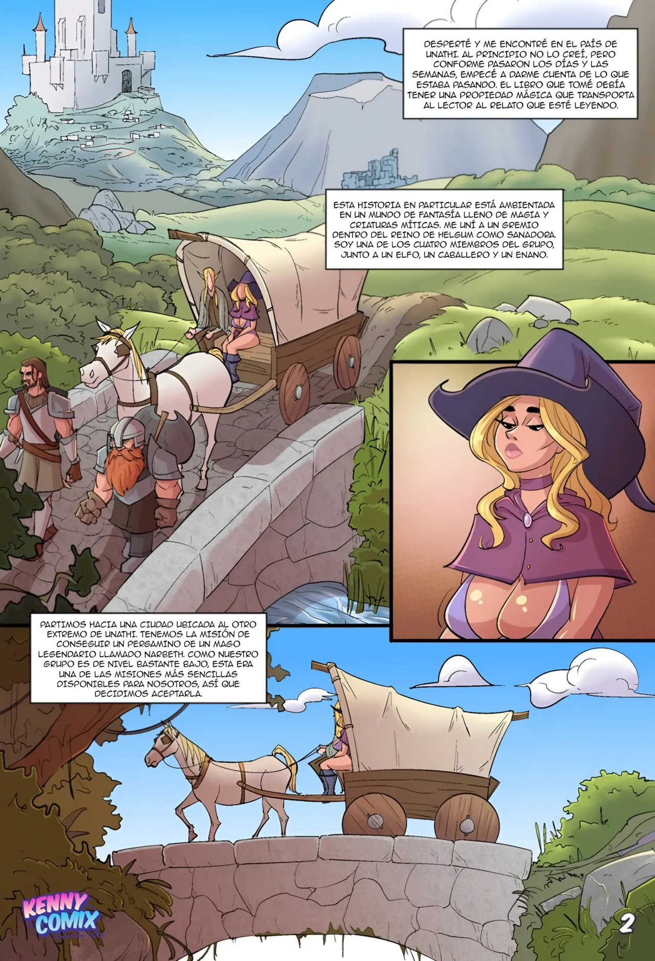 Dirty Tales of a Librarian – Kenny Comix - Página 3