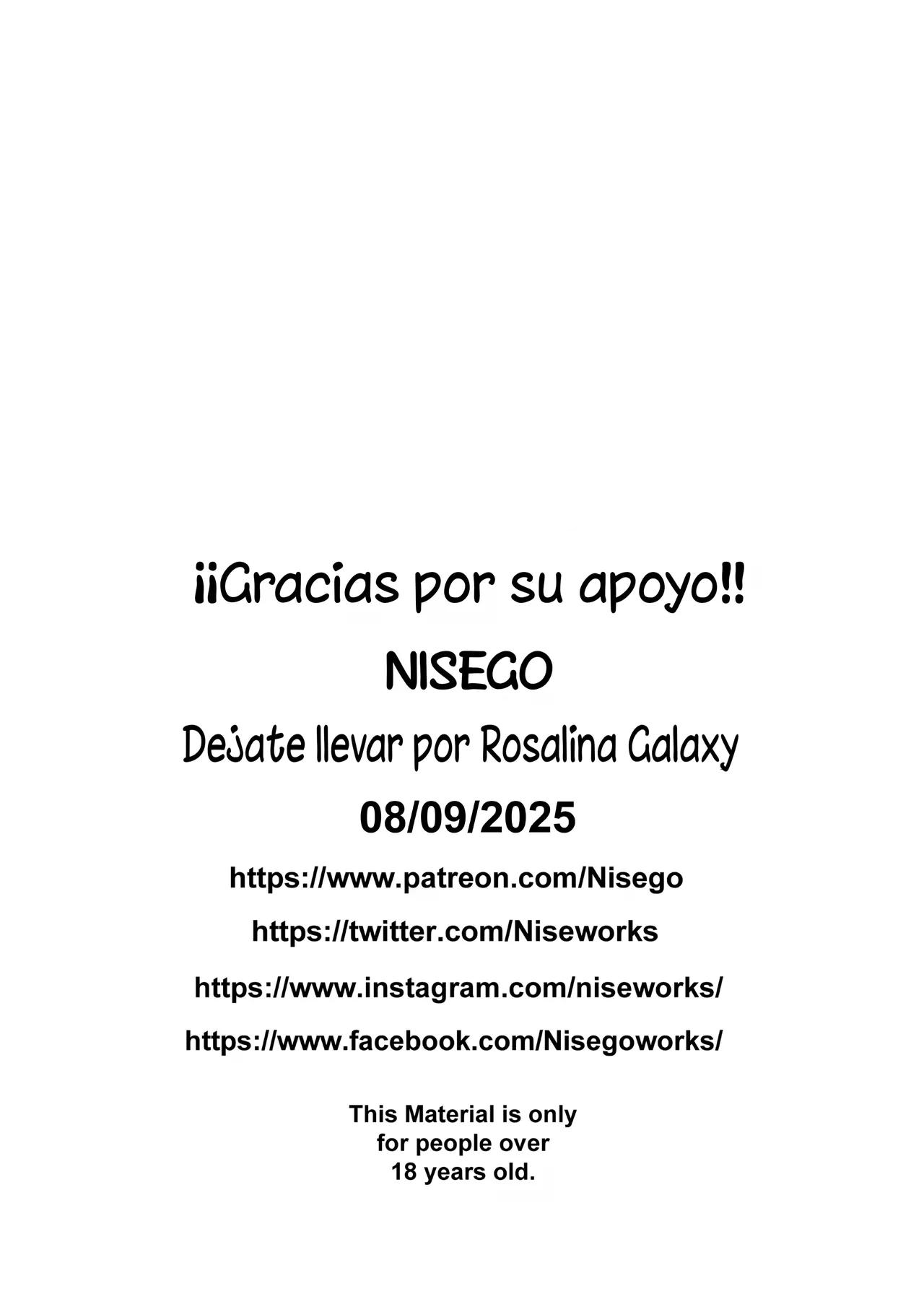 Drift into Rosalinas Galaxy – Nisego - Página 16