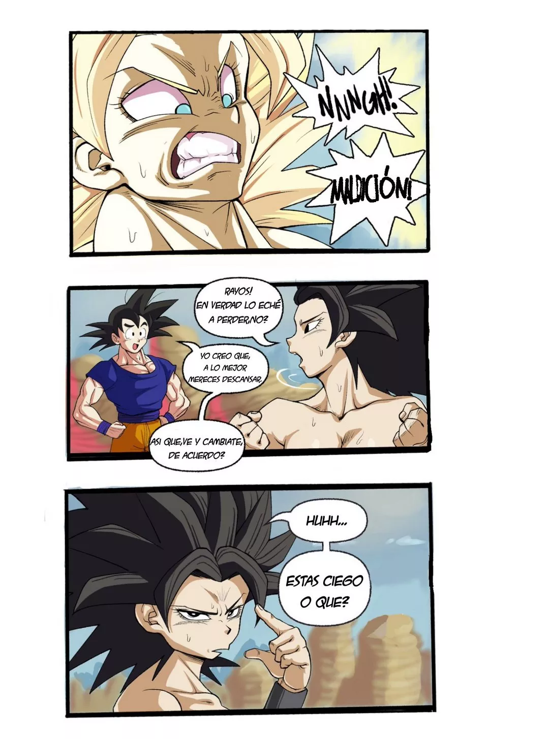 El Malfuncionamiento de Ki de Caulifla – PseudoCel - Página 3