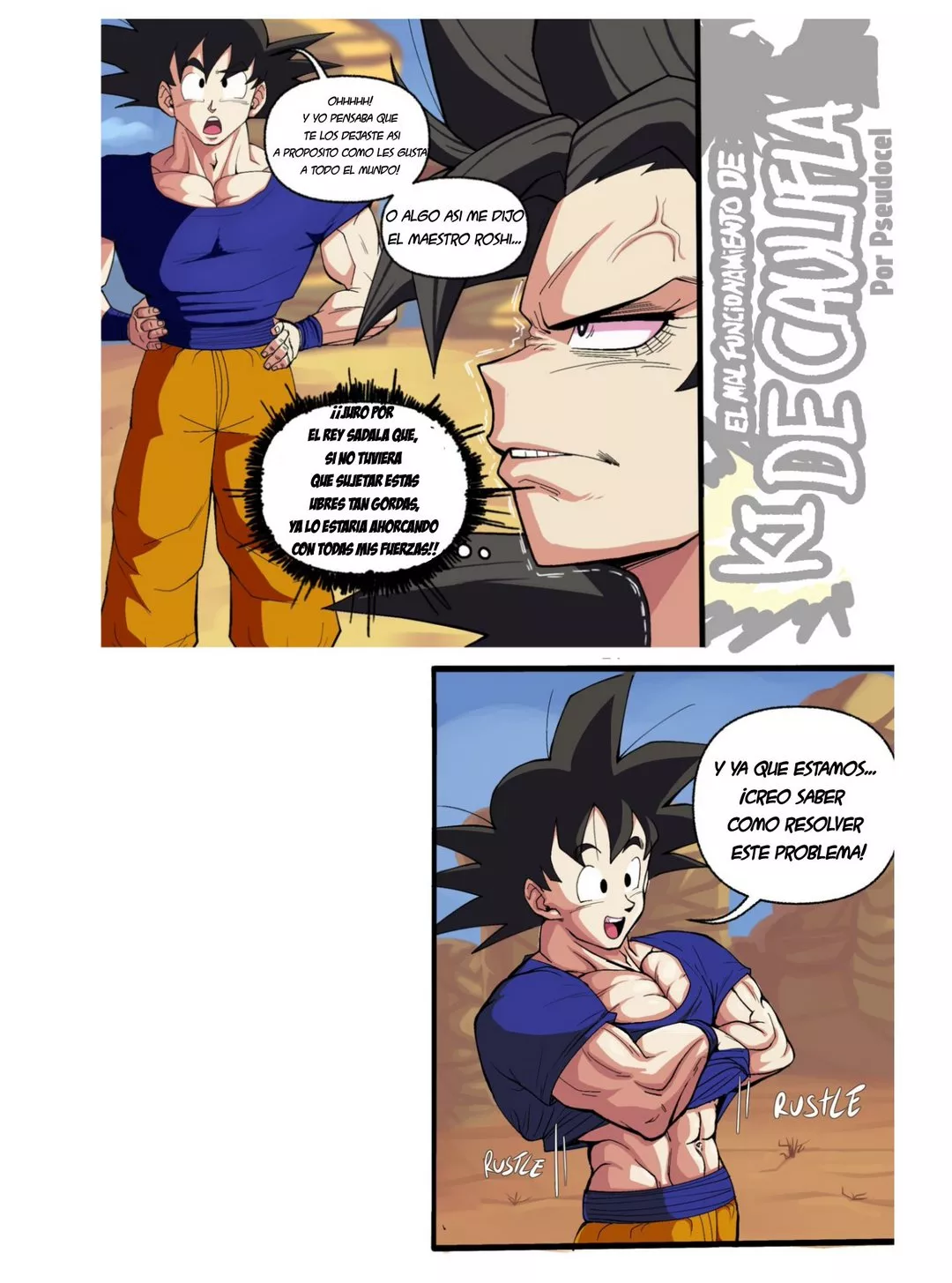 El Malfuncionamiento de Ki de Caulifla – PseudoCel - Página 7