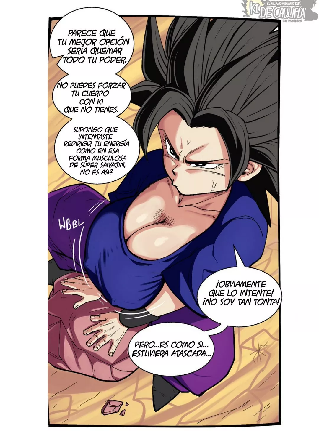 El Malfuncionamiento de Ki de Caulifla – PseudoCel - Página 9