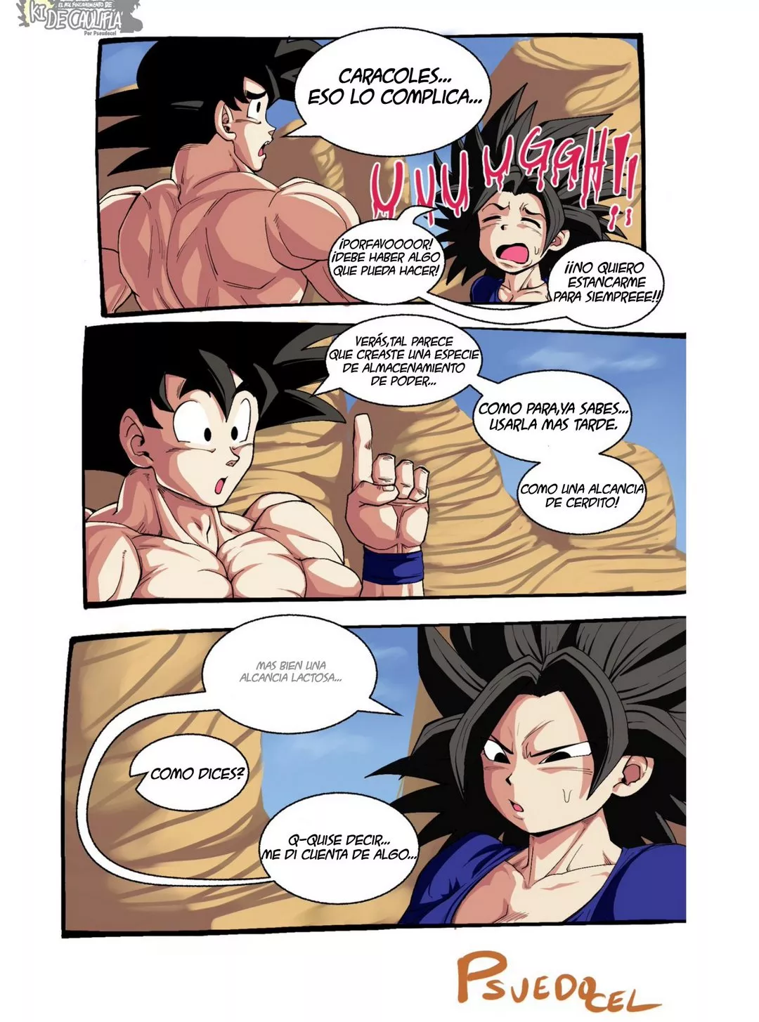 El Malfuncionamiento de Ki de Caulifla – PseudoCel - Página 10