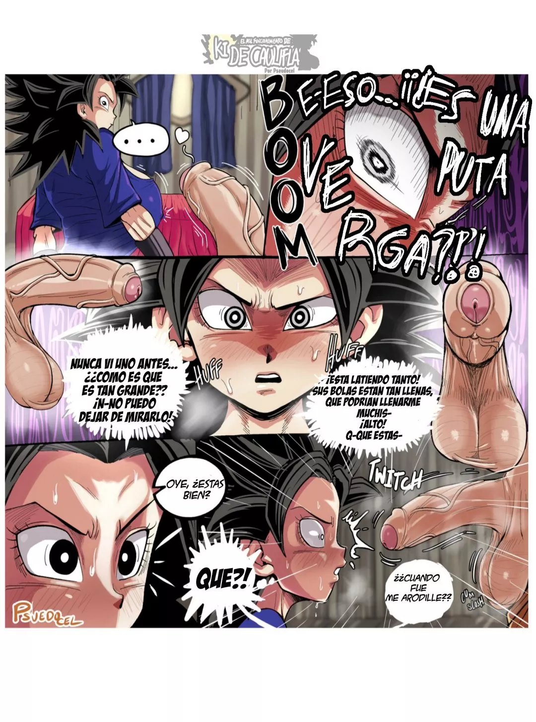 El Malfuncionamiento de Ki de Caulifla – PseudoCel - Página 13