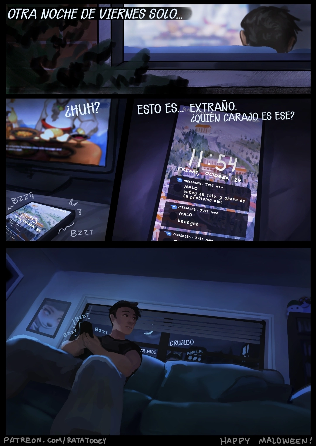 Feliz Mal0ween! – Ratatooey - Página 1