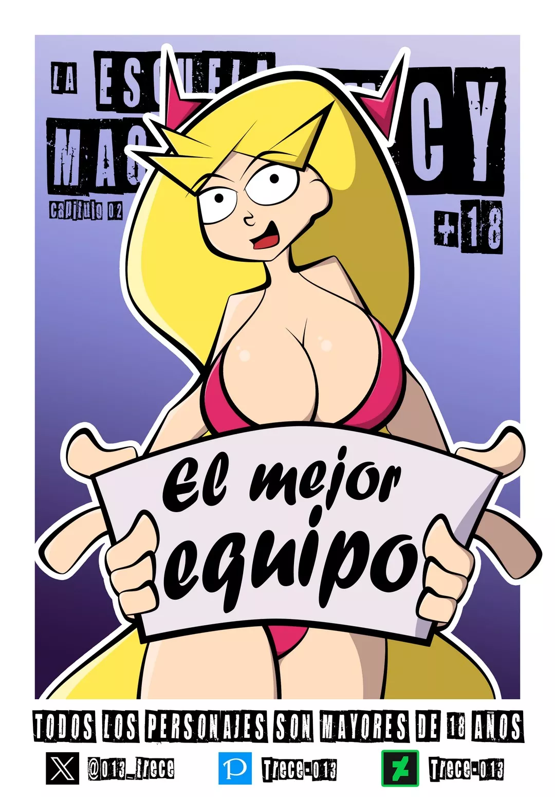 La Escuela Magica de Lucy 2 – Trece-013 - Página 1