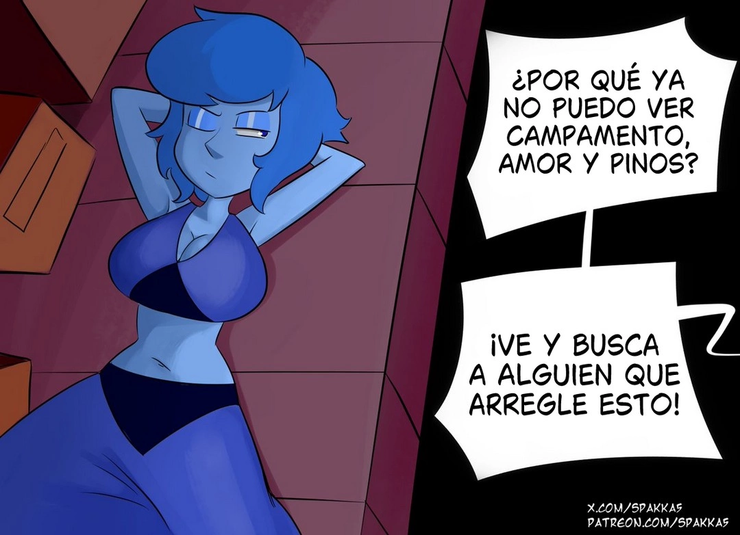 Lapis & Peridot XXX – Spakka - Página 1