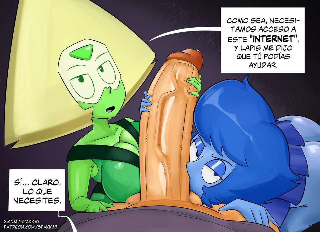Lapis & Peridot XXX – Spakka - Página 4