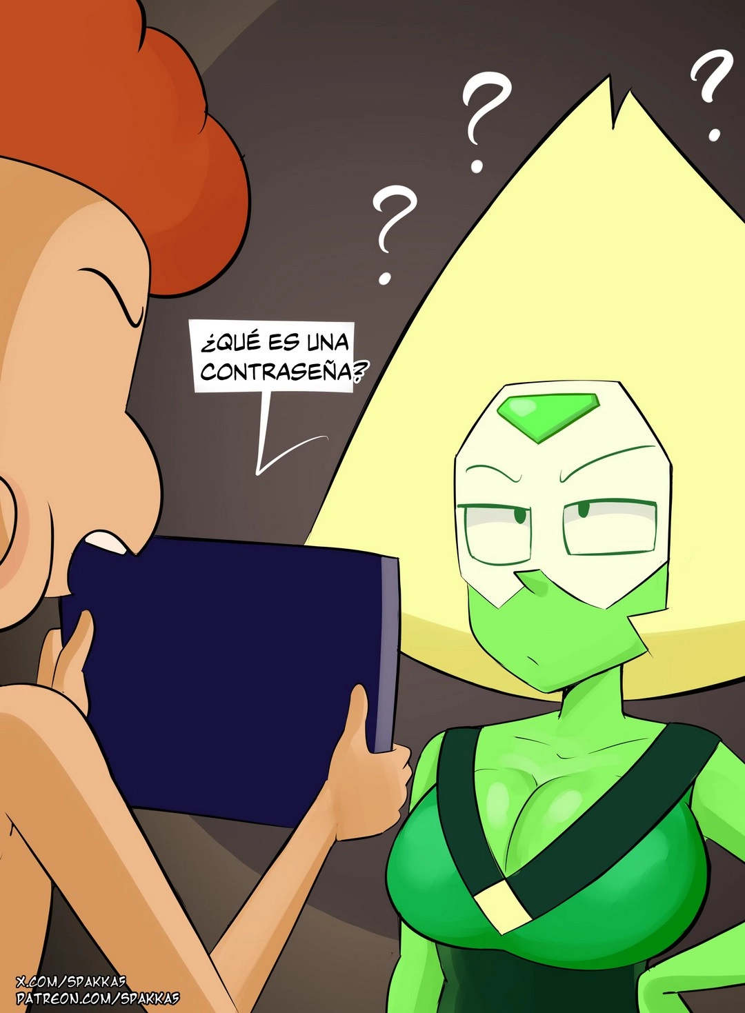 Lapis & Peridot XXX – Spakka - Página 9