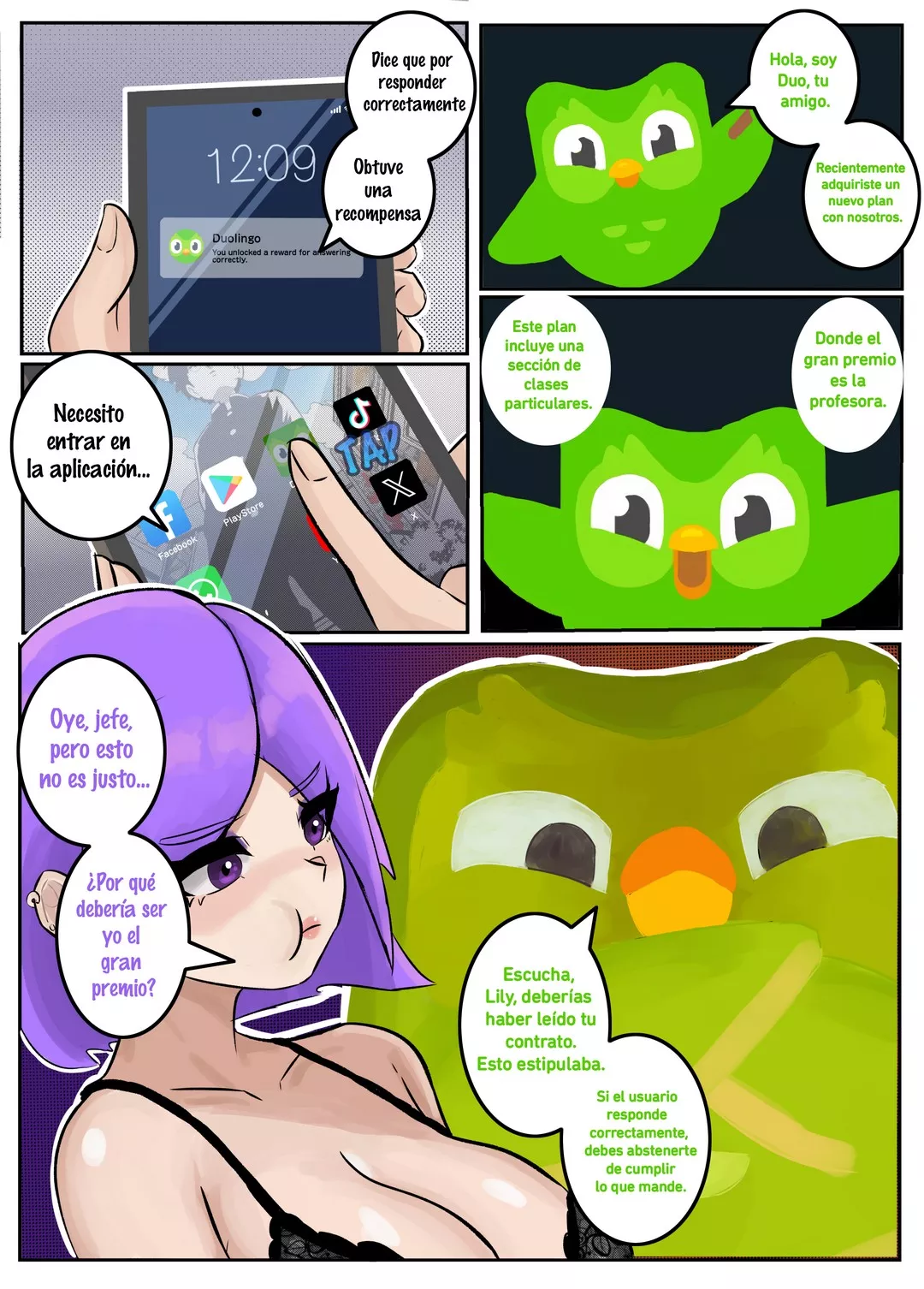 Lecciones con Lily – SrM4nny - Página 12