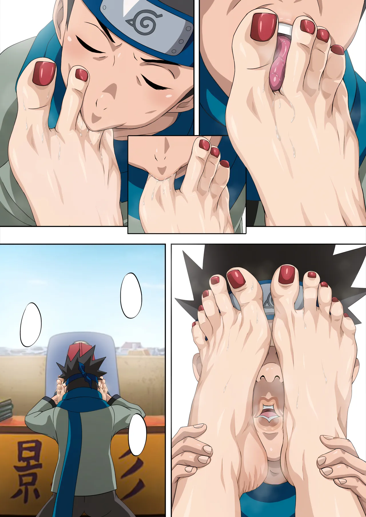 Lunch Break At Tsunade’s Office – Foot Croft - Página 10