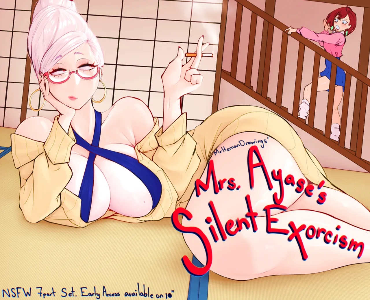 Mrs AYASES Silent Exorcism – MrHernanDrawings - Página 1