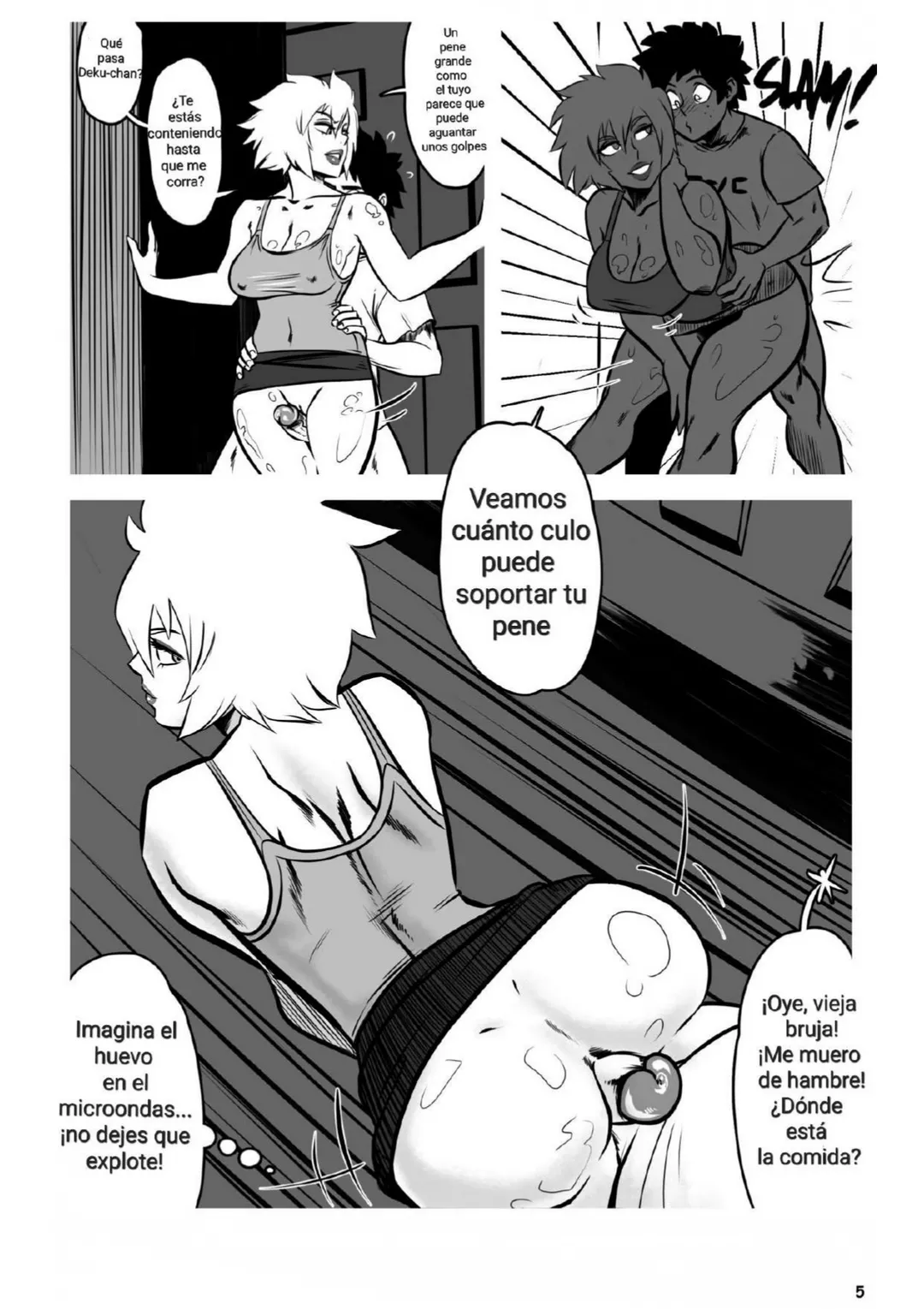 My Booty Hero_ Bombshell Baku-Mom – MIZARU-SKETCH - Página 6