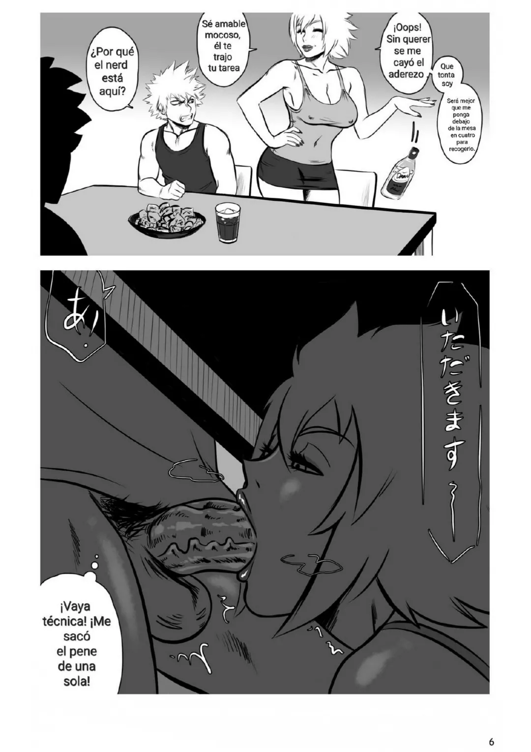My Booty Hero_ Bombshell Baku-Mom – MIZARU-SKETCH - Página 7