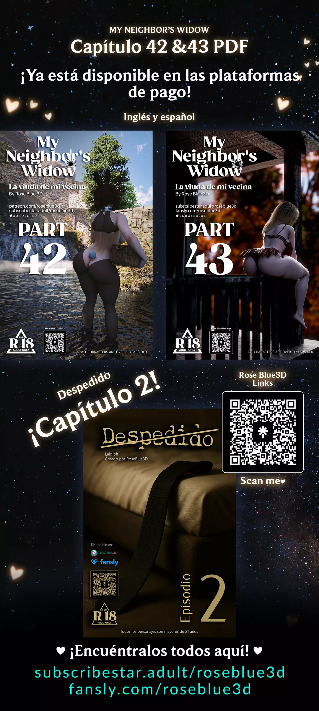 My Neighbor’s Widow 41 – RoseBlue3D - Página 108
