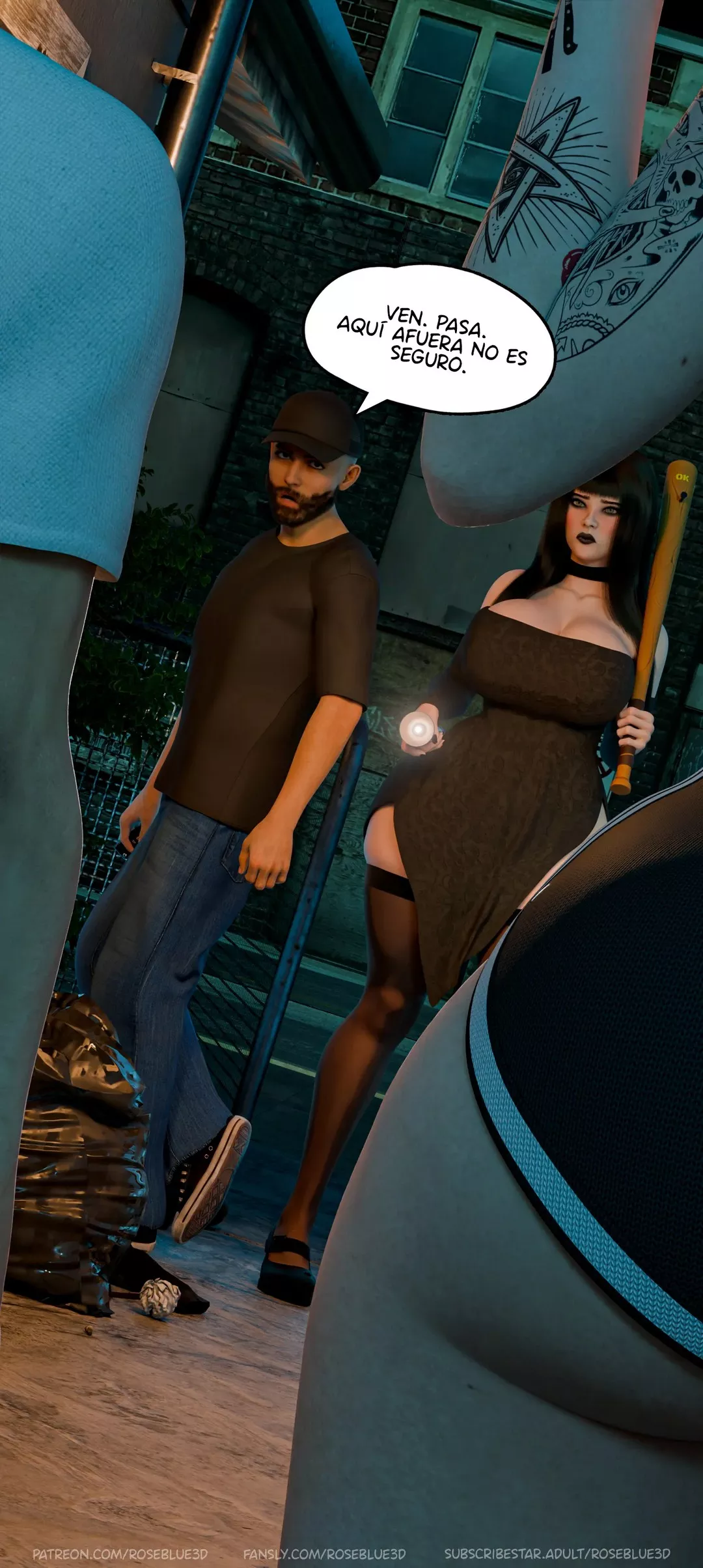 My Neighbor’s Widow 47 – RoseBlue3D - Página 29