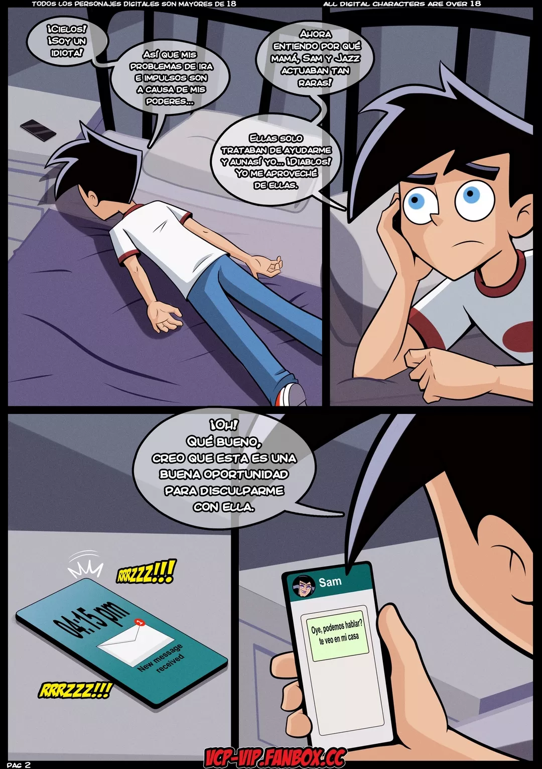 Pubertad Fantasma 4 – Danny Phantom - Página 3