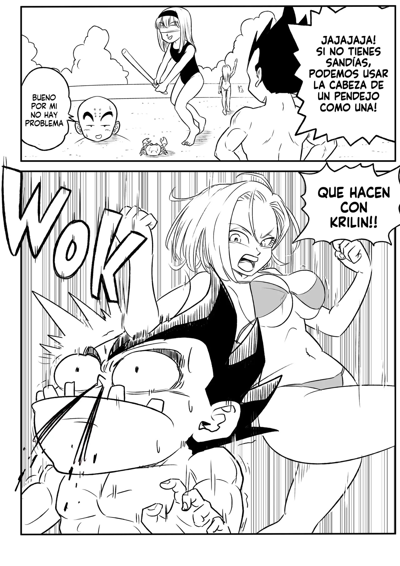Rubia NTR Perra cae ante un Gran Pene - Página 3