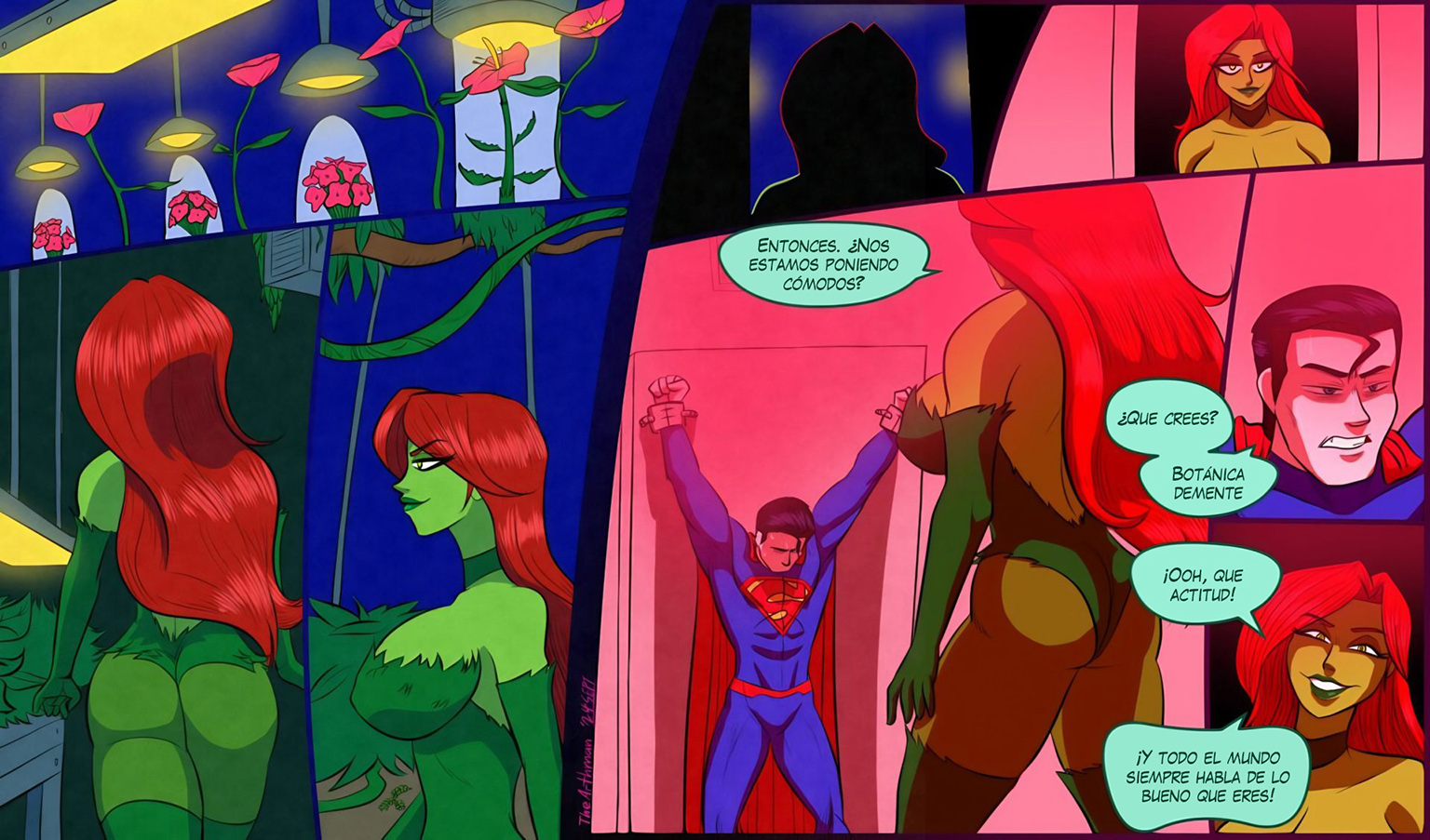 Superman in Garden of Ivy – The Arthman - Página 2