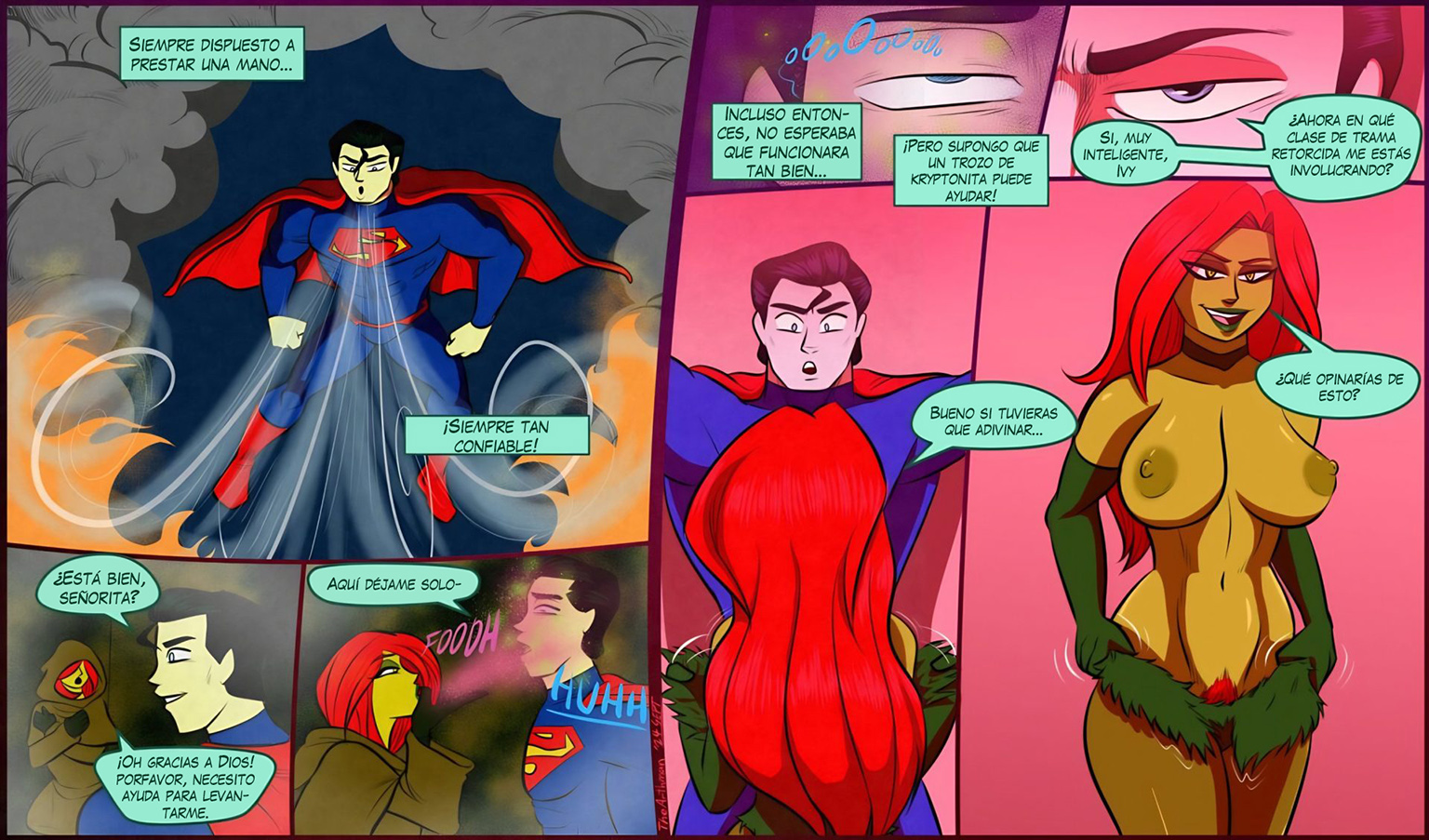 Superman in Garden of Ivy – The Arthman - Página 3