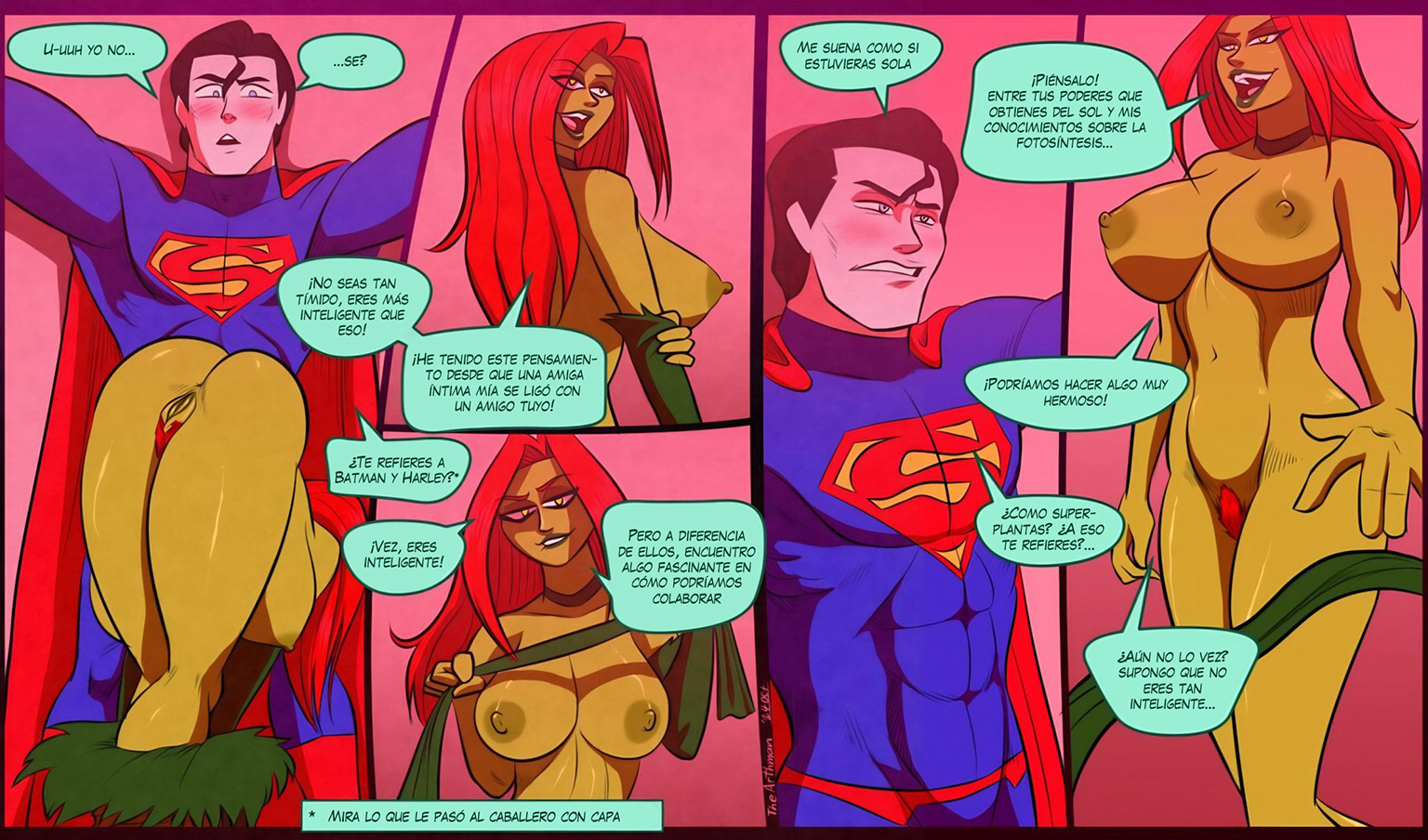 Superman in Garden of Ivy – The Arthman - Página 4