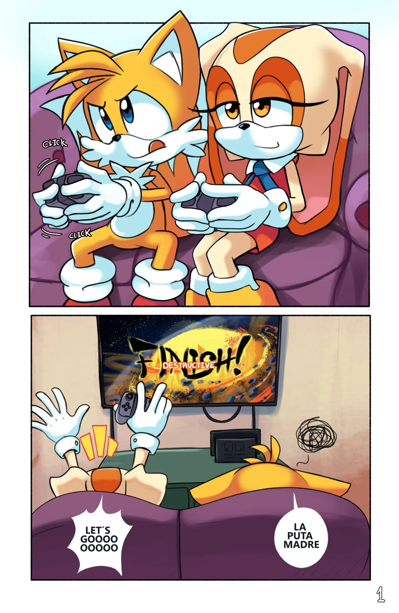 Tails’ Gamer Moment – Ichduhernz - Página 4