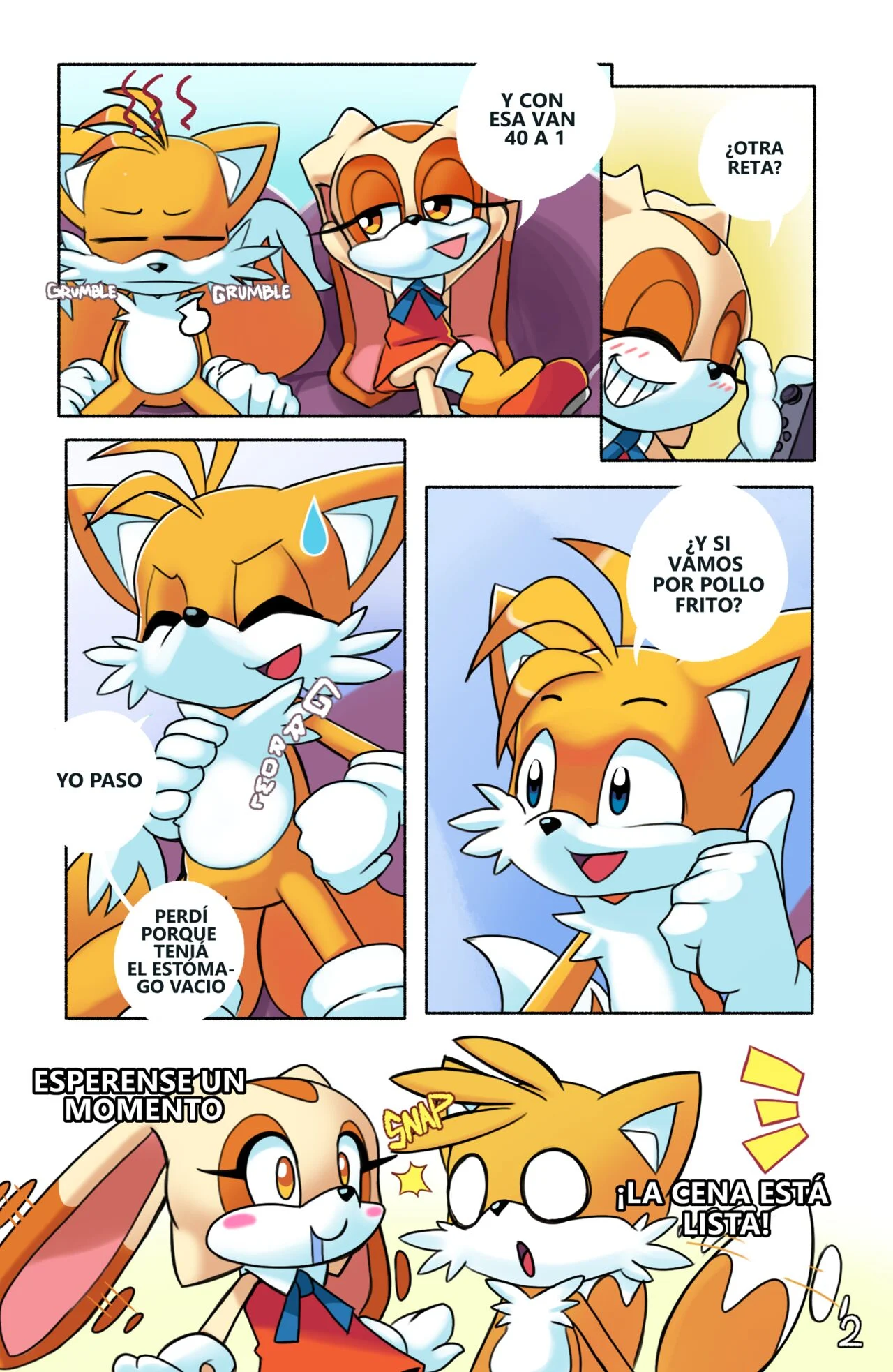Tails’ Gamer Moment – Ichduhernz - Página 5