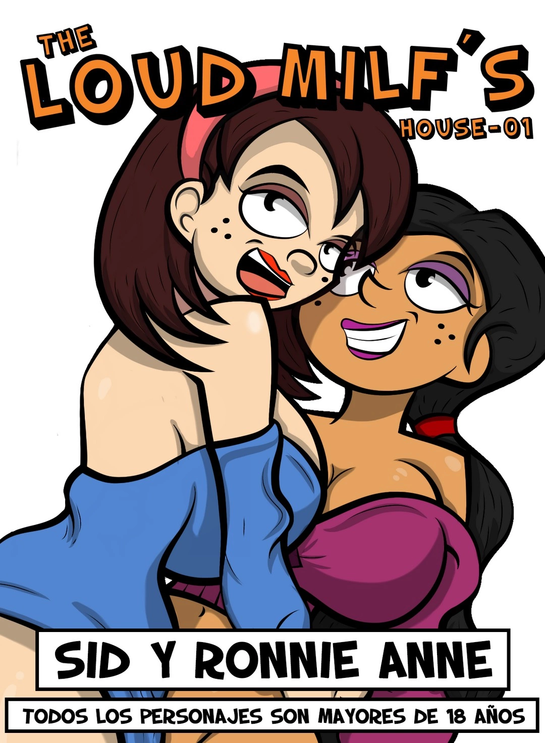 The Loud Milfs House 1: Sid y Roonie Anne – Trece-013 - Página 1