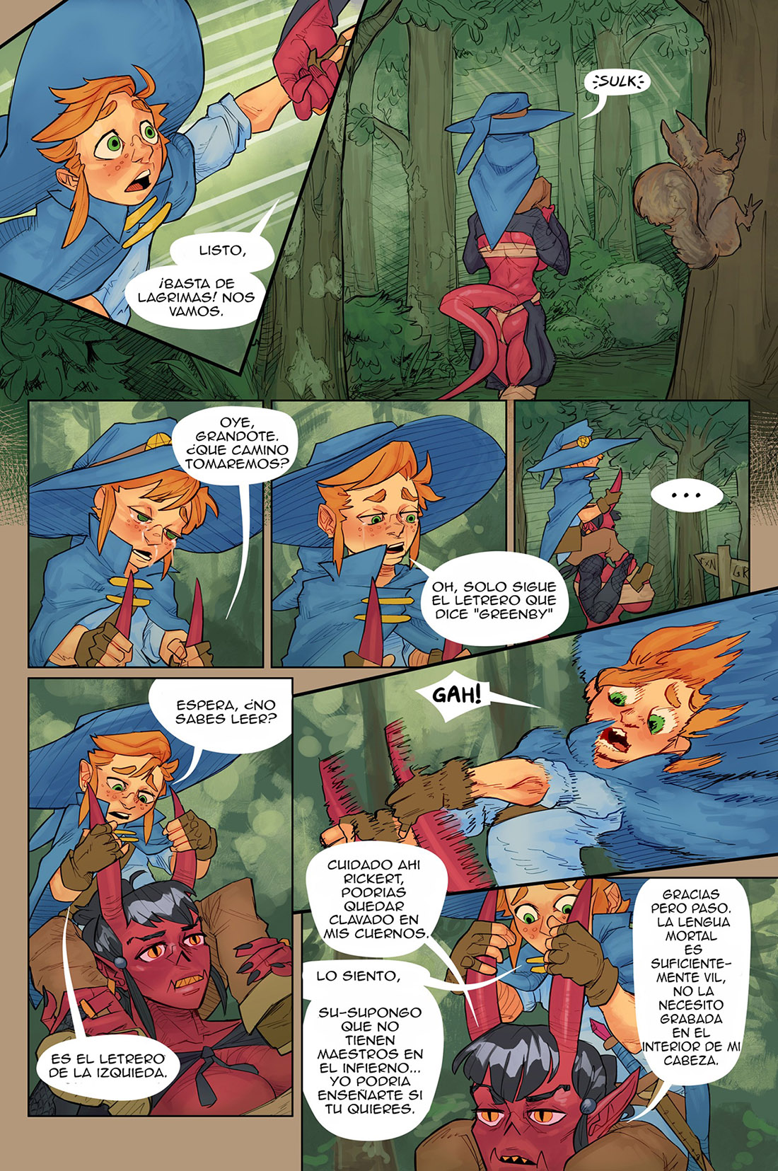 A Boy and His Familiar 2 – PencilSama - Página 6