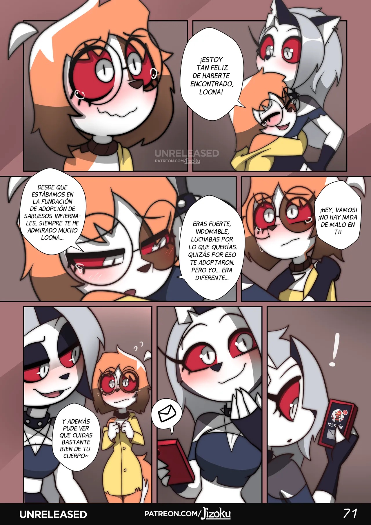 A Night with Loona 2 – Jizoku - Página 72