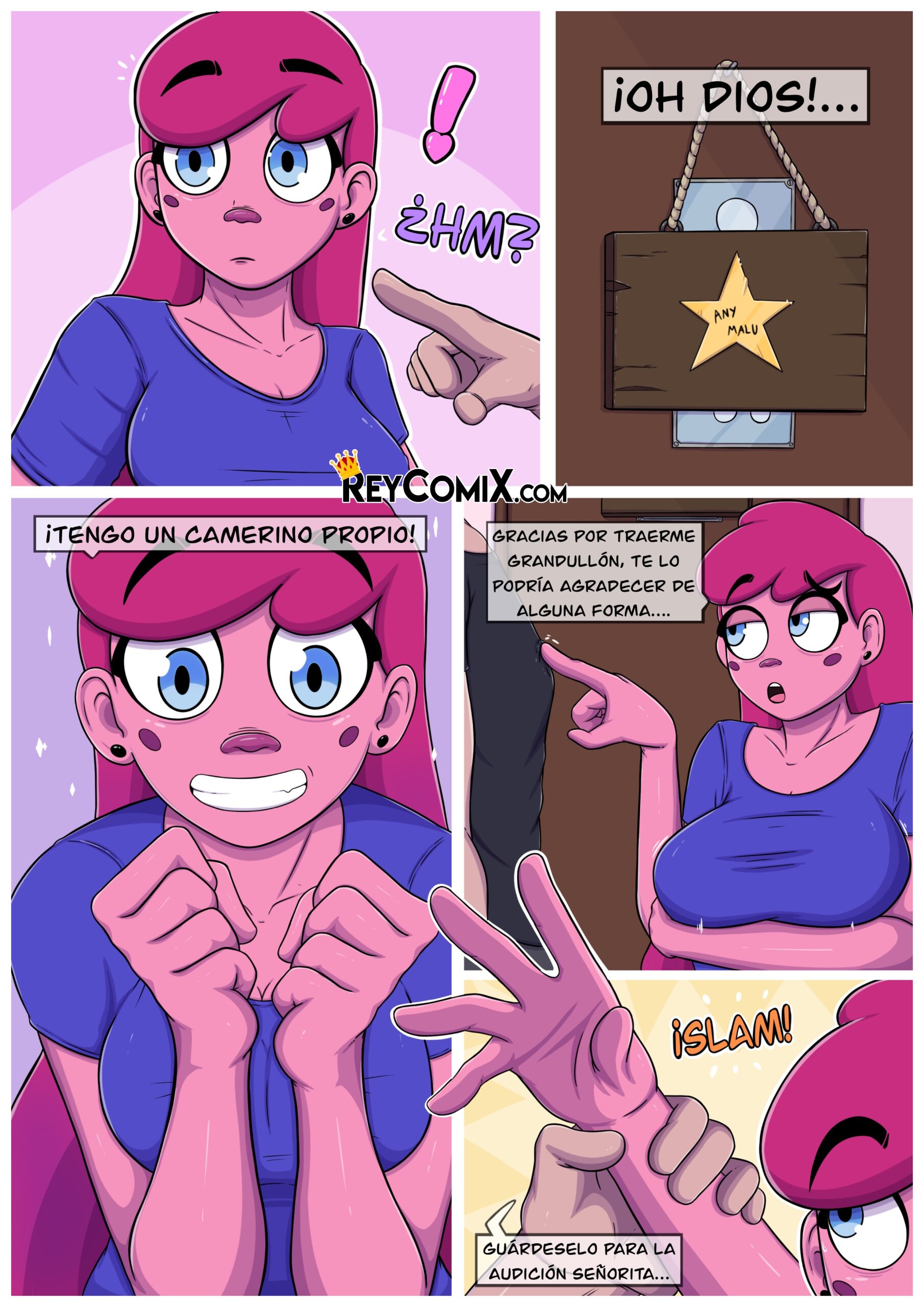 Any Malu – The Pink Bitches xxx – Primer Acto (Exclusivo ReyComiX) - Página 13