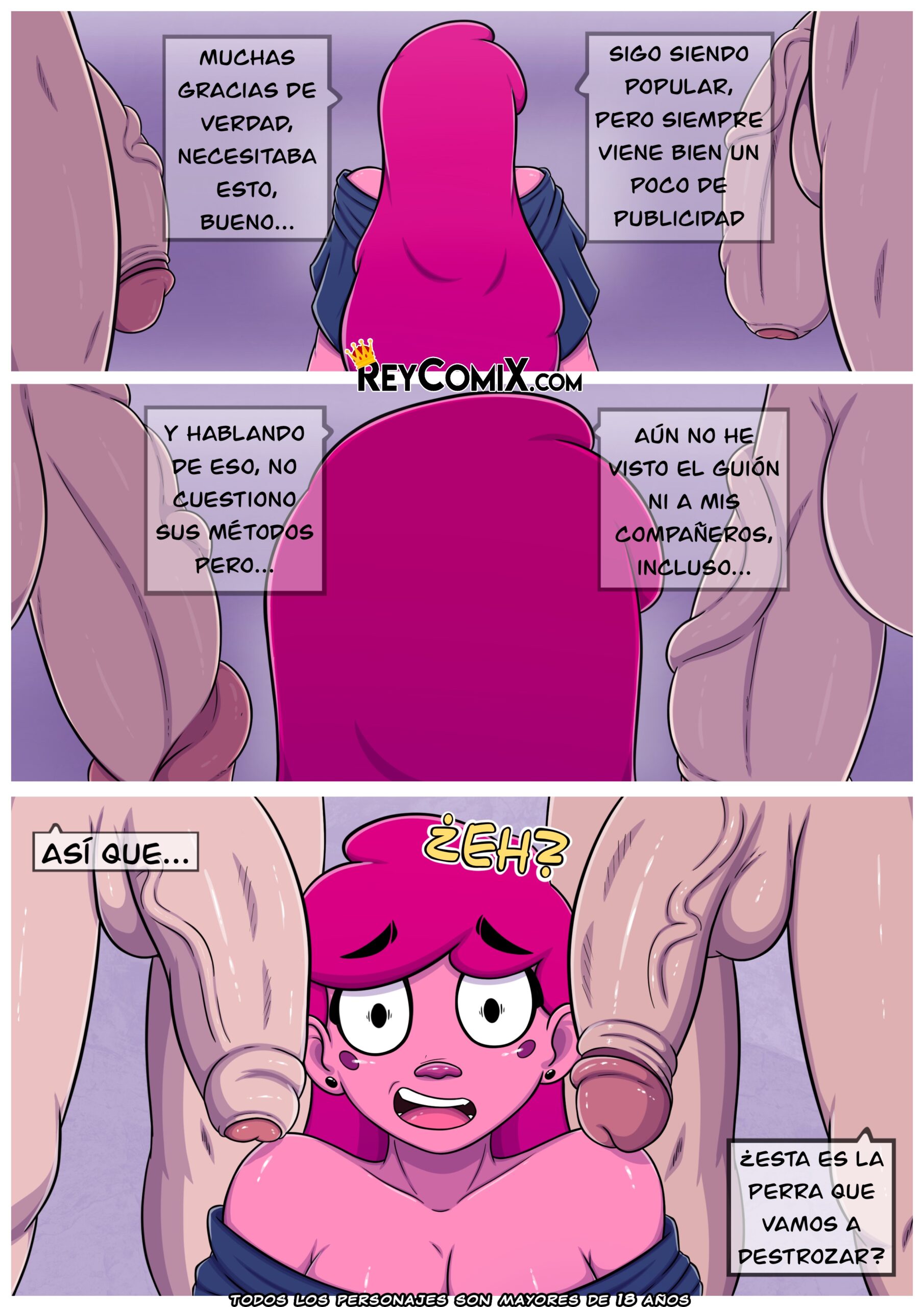 Any Malu – The Pink Bitches xxx – Primer Acto (Exclusivo ReyComiX) - Página 21