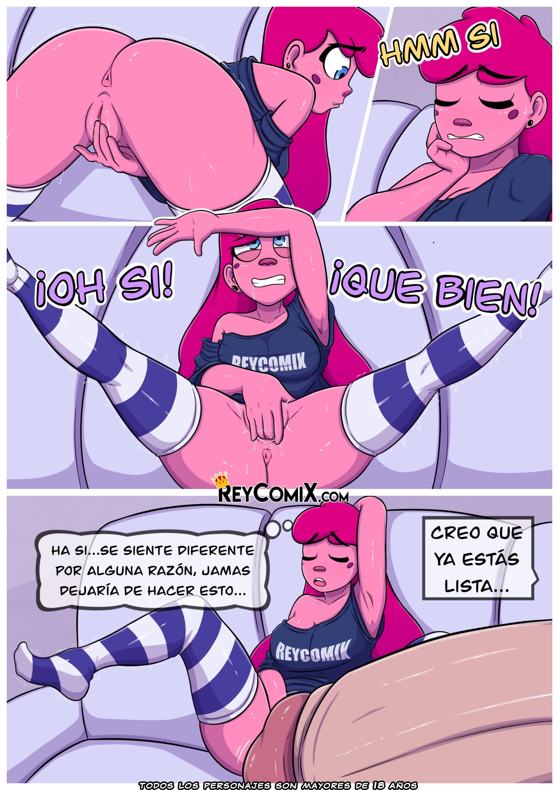 Any Malu – The Pink Bitches xxx – Primer Acto (Exclusivo ReyComiX) - Página 30