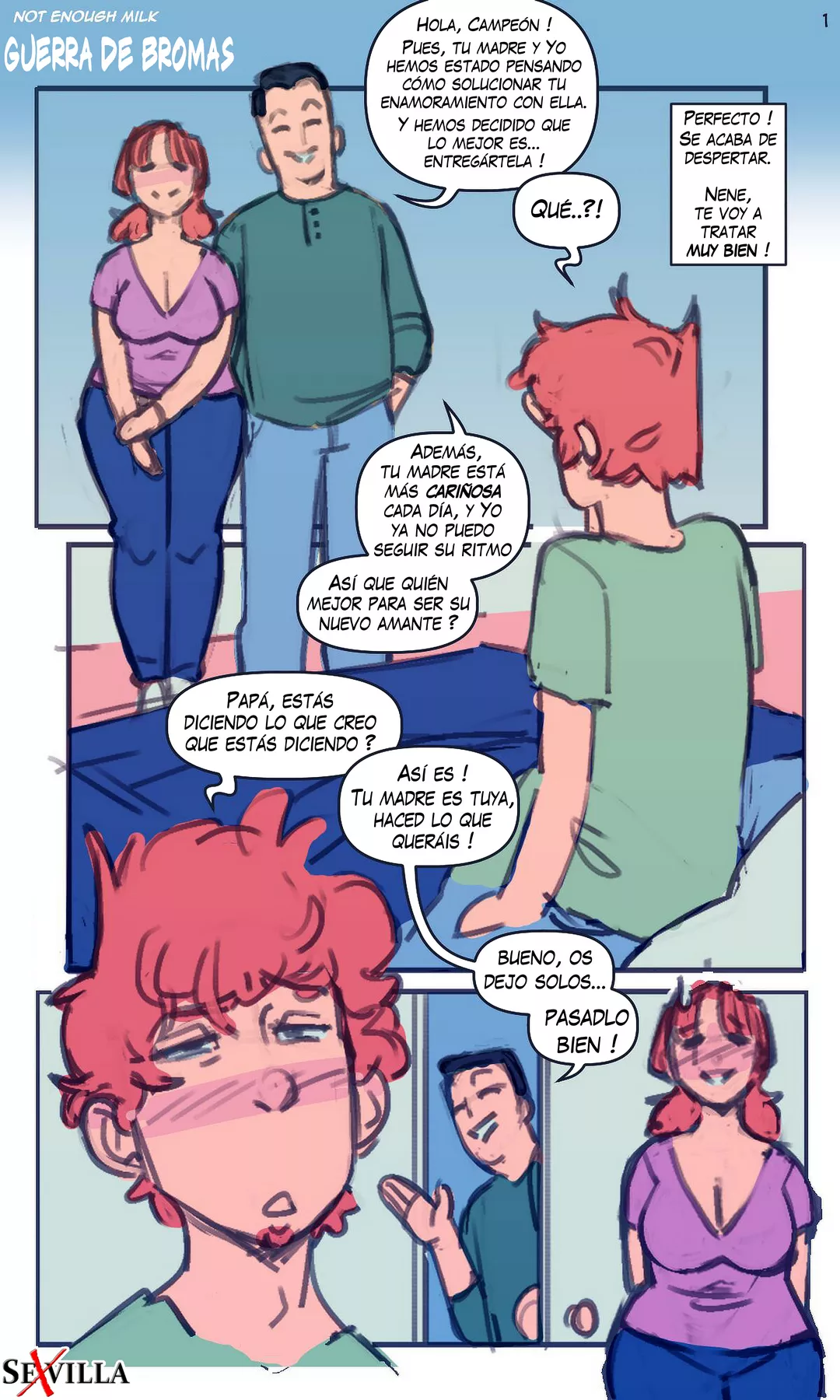 April Fools! – Not Enough Milk - Página 1