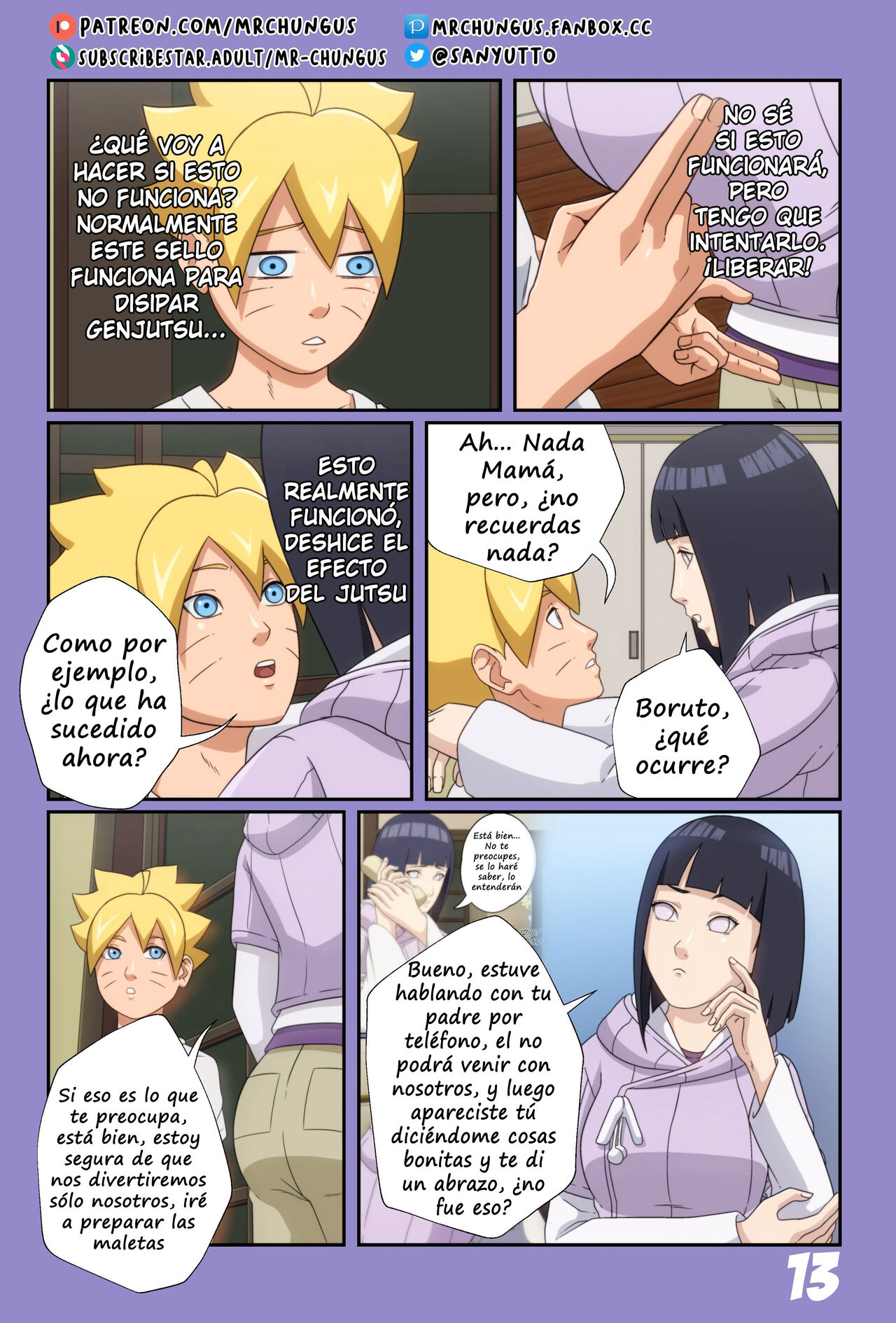 Boruto Erotic Adventure 2 - Página 14