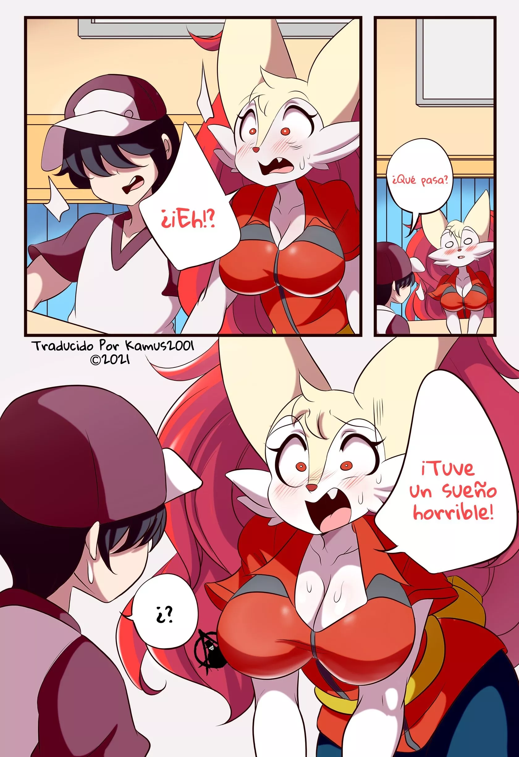 Braixen Hypno – Lucyfer-comic - Página 7