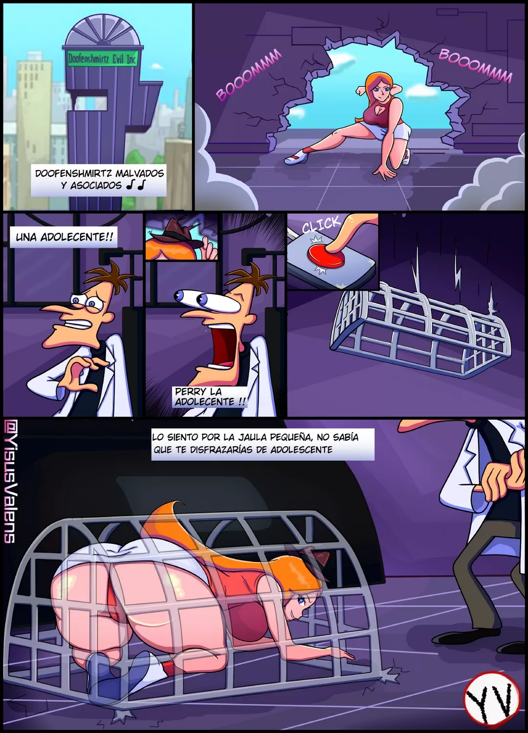 Candace Comic XXX – Yisus Valens - Página 1