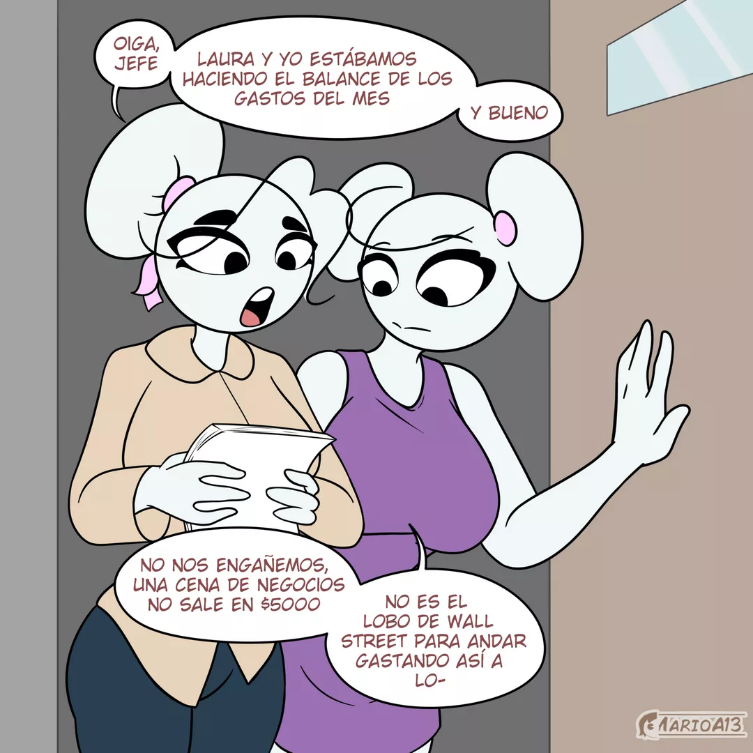Carla en la Oficina del Jefe – MarioA13 - Página 30
