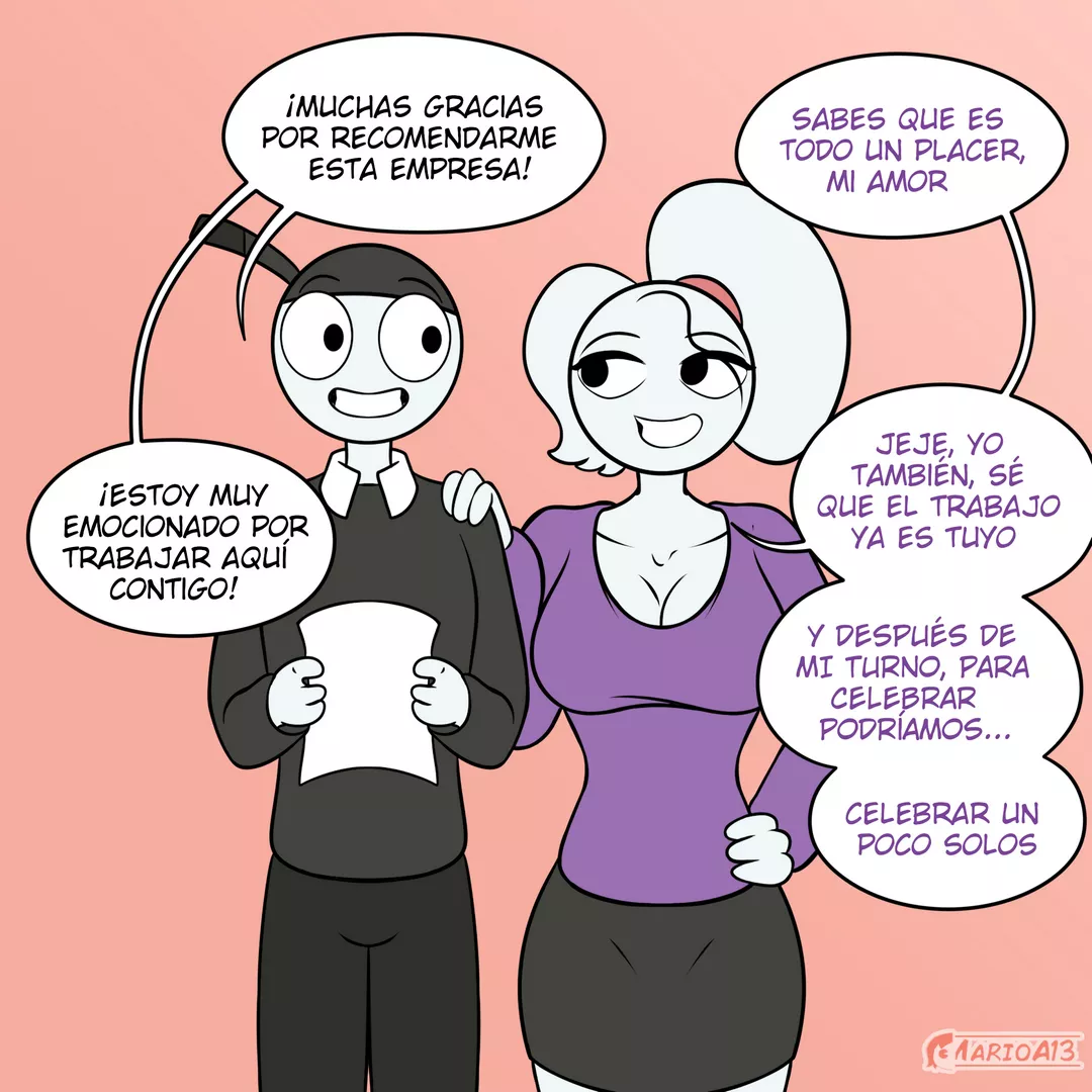 Carla en la Oficina del Jefe – MarioA13 - Página 3